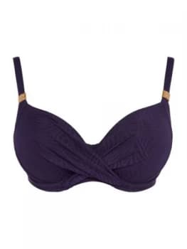 Fantasie Montreal Underwired Twist Front Bikini Top Indigo