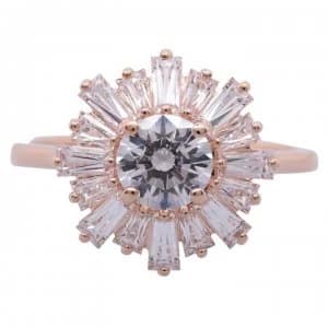 Swarovski Sunshine: Ring Med Cecy/Rhs 55 - Gold