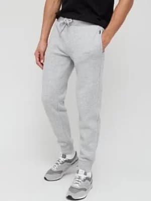 Superdry Orange Label Classic Jogger, Grey Marl Size M Men