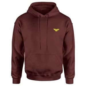 DC Wonder Woman Unisex Hoodie - Burgundy - L