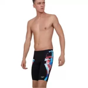 Speedo V Cut Jammers Mens - Black