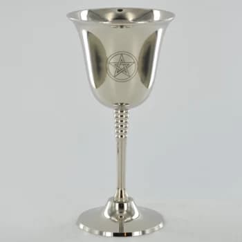 Goblet Nickle Finish - Pentagram 16cm