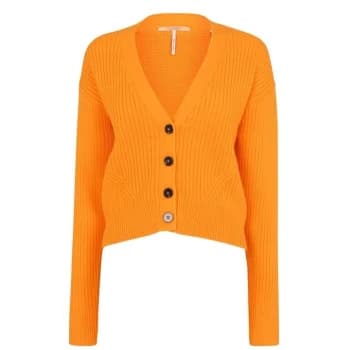 Scotch and Soda Scotch And Soda V Cardigan Ladies - Bright Orange
