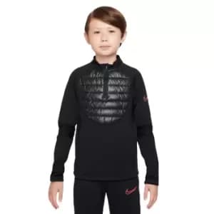 Nike Childrens/Kids Academy Winter Warrior Therma-Fit Top (L) (Black)