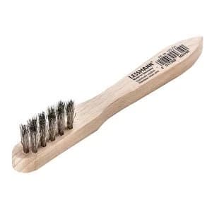 Lessmann Spark Plug Brush 2 Row Brass Wire