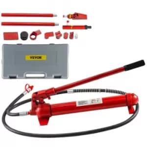 VEVOR 12 Ton Porta Power Kit 1.4m 55" Oil Hose Hydraulic Car Jack RAM Autobody Frame Repair Power Tools for Automobile Repairing and Hydraulic Equipme