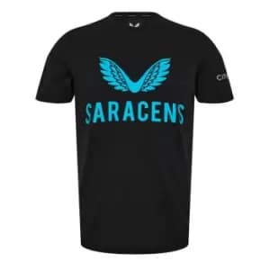 Castore Saracens Logo T Shirt Seniors - Multi