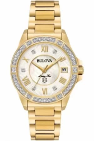 Ladies Bulova Marine Star Watch 98R235