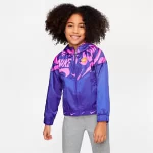 Nike Print Lightweight Jacket - Purple