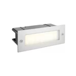 Saxby Lighting - Saxby Seina - Integrated LED Outdoor Recessed Light Marine Grade Brushed Stainless Steel, Frosted IP44