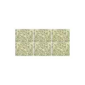 Pimpernel Morris & Co. Willow Bough Green Placemats Set Of 6