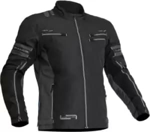 Lindstrands Lysvik Waterproof Motorcycle Textile Jacket, black, Size 50, black, Size 50