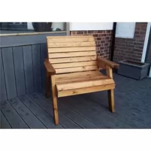 Charles Taylor Wooden Garden Large Grand Seat Chair Armchair