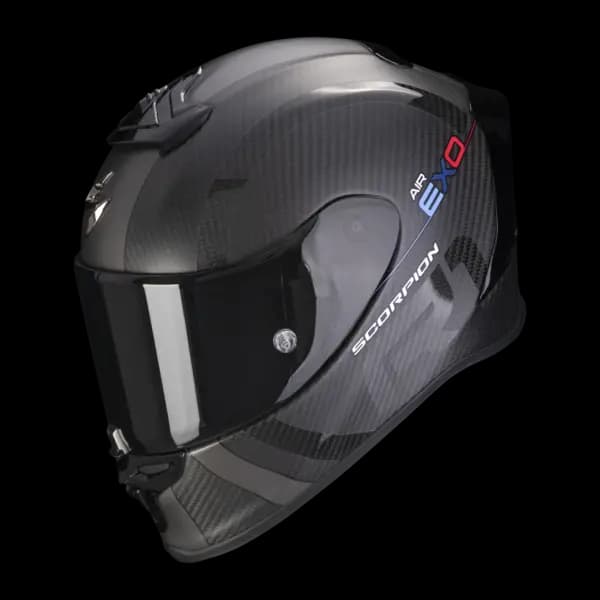 Scorpion Exo-R1 Evo Carbon Air Mg Matt Black-Dark Silver Full Face Helmet L