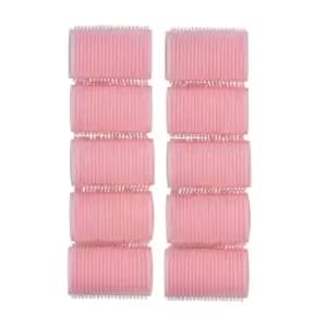 Revolution Haircare Mega Pink Velcro Heatless Rollers