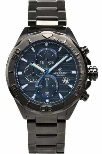 Accurist Mens Accurist London Classic Titanium Watch 7172