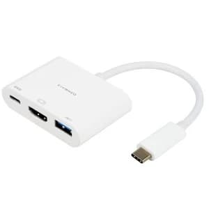 Vivanco USB Type-C - HDMI Adapter 3 in 1 - White