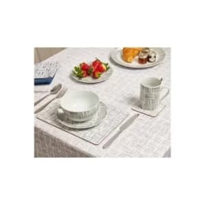 Sabichi Brooklyn Placemats and Coasters Set