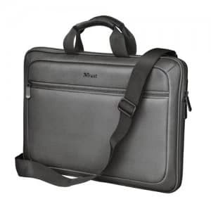 Trust York notebook case 39.6cm (15.6") Sleeve case Black Gray