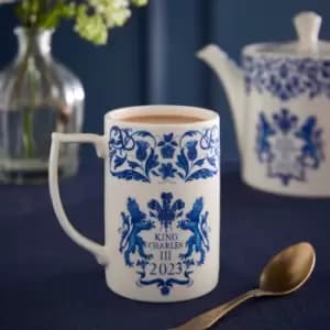 Spode King's Coronation Mug Blue
