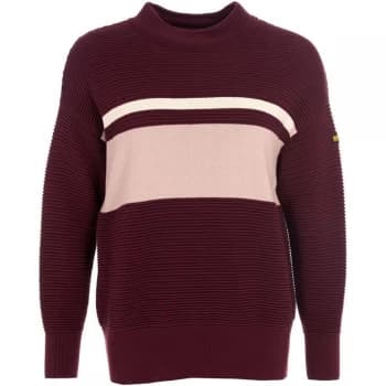 Barbour International Chicane Knit - Merlot