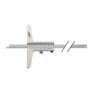 Jauge de profondeur DIN 862 300 mm regle de mesure droite 12 x 4mm HELIOS PREIS