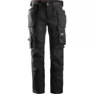 Snickers Workwear Black All-Round Stretch Trousers (Waist: 31" , Leg: 32 Inch)