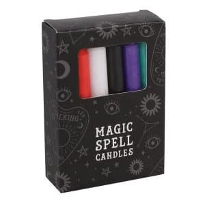 Mixed Spell Candles Pack of 12