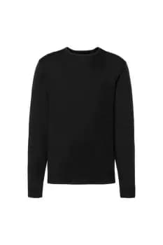 Cotton Acrylic Crew Neck Sweater