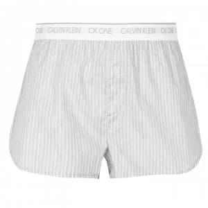 Calvin Klein One Woven Sleep Shorts - Grey CZ9