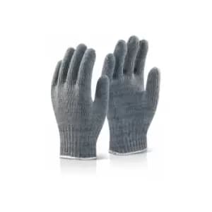 Click - MIXED FIBRE GLOVES GREY - Grey - Grey