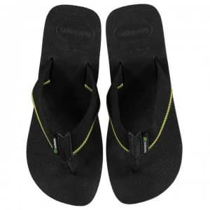 Havaianas Uban Brasil Mens Flip Flops - Black 0090