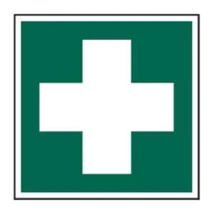 First Aid Symbol - Sav (100 x 100mm)