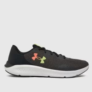 Under Armour Grey Charged Pursuit 3 Trainers