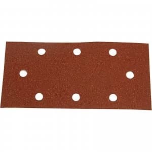 Black and Decker Piranha Quick Fit Punched 1/3 Sanding Sheets 120g Pack of 5