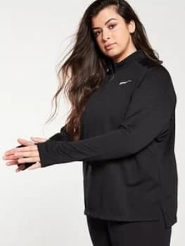 Nike Running Pacer Top (Curve) - Black, Size 22-24=2X, Women