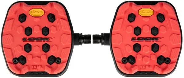 Look Geo Trail Grip Pedals - Red