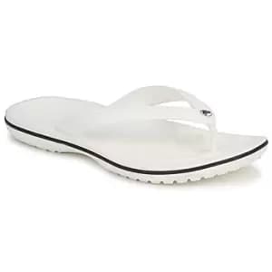 Crocs CROCBAND FLIP mens Flip flops / Sandals (Shoes) in White,12,10,13,5,7,8,7,8,9,10,11,12,13