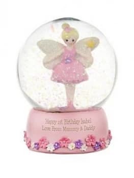 Personalised Fairy Snow Globe