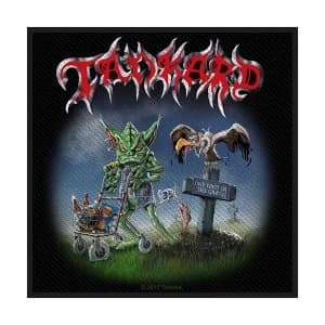 Tankard - One Foot in the Grave Standard Patch