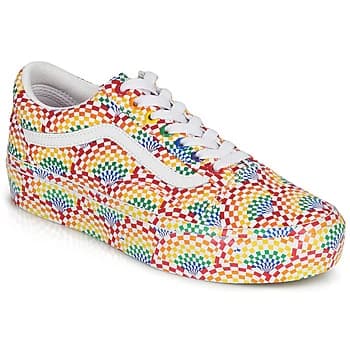 Vans OLD SKOOL PLATFORM womens Shoes Trainers in Multicolour,4.5,5,6,6.5,7.5,8,3,7,5.5,4