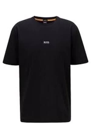 Hugo Boss Center Logo Crew Neck T-Shirt Black Size 2XL Men
