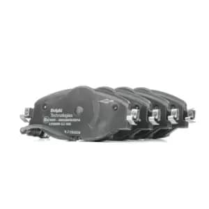 DELPHI Brake pad set VW,AUDI,SKODA LP2698 5Q0698151AF,5Q0698151AH,5Q0698151AN 5Q0698151B,5Q0698151D,5Q0698151F,5Q0698151N,8V0698151,8V0698151A