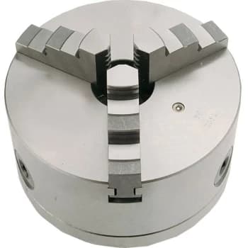 003244 160MM 3-Jaw C/I Chuck 4 Taper Mount - Indexa