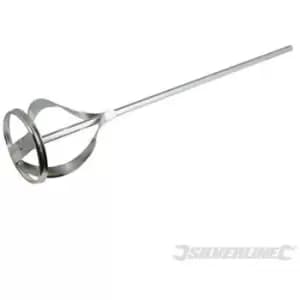 Mixing Paddle Zinc Plated - 100 x 580mm - Silverline