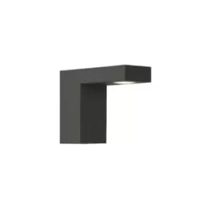 Lucide TEXAS - Wall Spotlight Outdoor - LED - 1x7W 3000K - IP54 - Anthracite