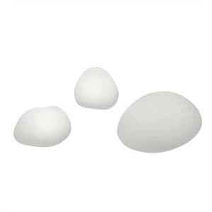 Integrated LED Lamps 3 Light Outdoor White, Black IP65