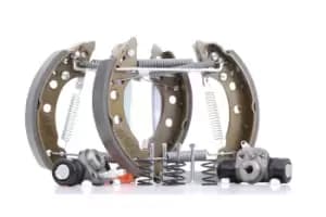 BREMBO Brake Set, drum brakes K 85 011 VW,AUDI,GOLF II (19E, 1G1),GOLF I Cabriolet (155),Polo Coupe (86C, 80),GOLF I (17),SCIROCCO (53B)