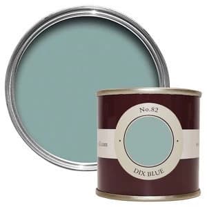 Farrow & Ball Estate Dix blue No. 82 Emulsion Paint 100ml Tester pot