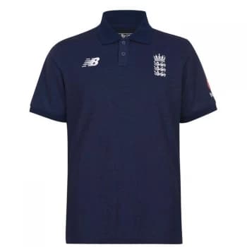 New Balance England Polo Shirt Mens - Galaxy